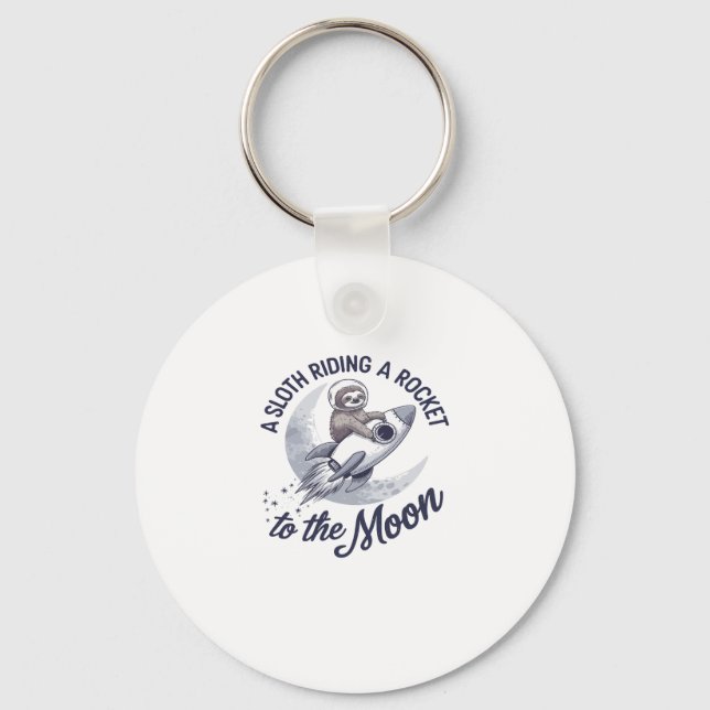 Porte-clés Adorable Parcours d'astronaute (Recto)