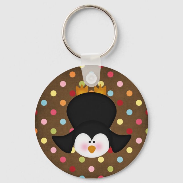 Porte-clés adorable pingouin (Recto)
