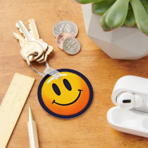 Porte-clés "Adorable Smile Emoji Motif Collection"