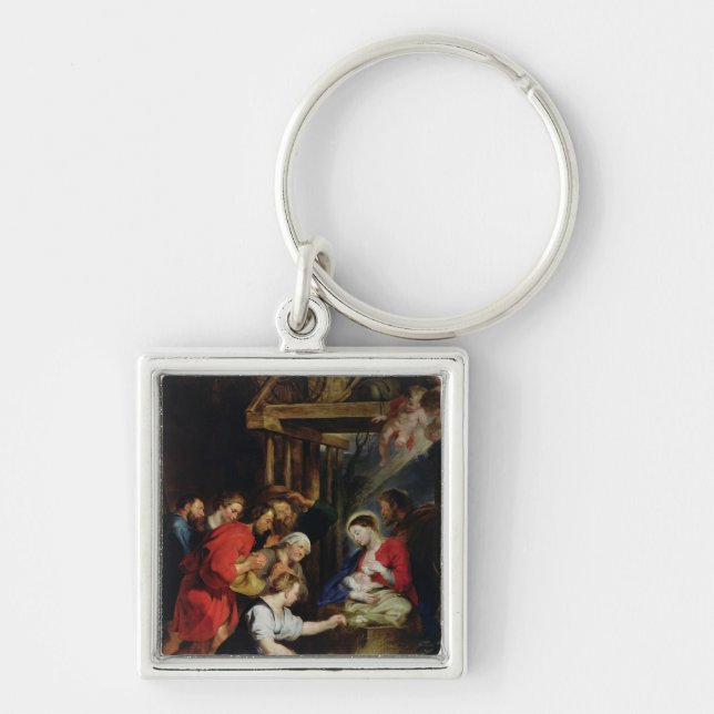 Porte-clés Adoration des bergers (Devant)