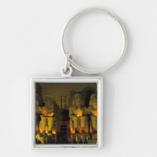 Porte-clés AF, Égypte, Abou Simbel. Figures colossales de