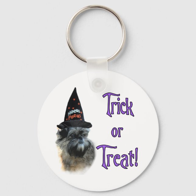 Porte-clés Affenpinscher Trick (Recto)
