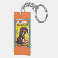 Porte-clés affiche de cirque retro vintage kitsch
