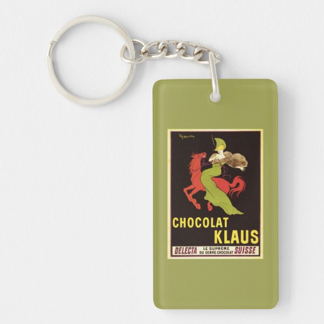 Porte-clés Affiche de publicité de Chocolat Klaus (Devant)