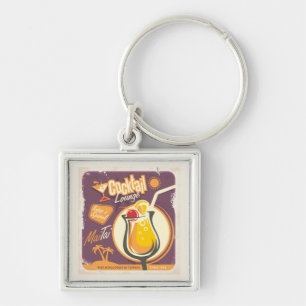 Porte-clés Affiche de salon de cocktail