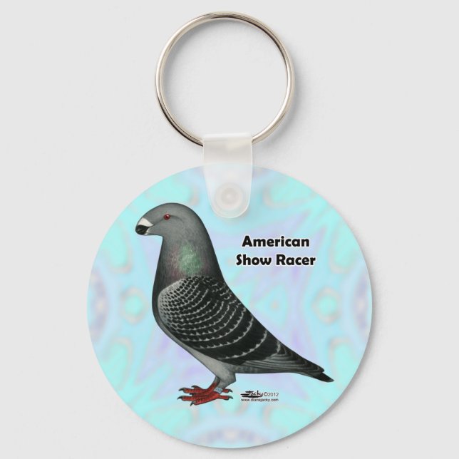 Porte-clés Afficher l'ASR racer (Recto)