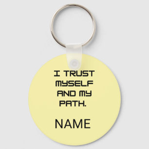 Porte-clés Affirmations Inspirantes & Cadeaux de Confiance en