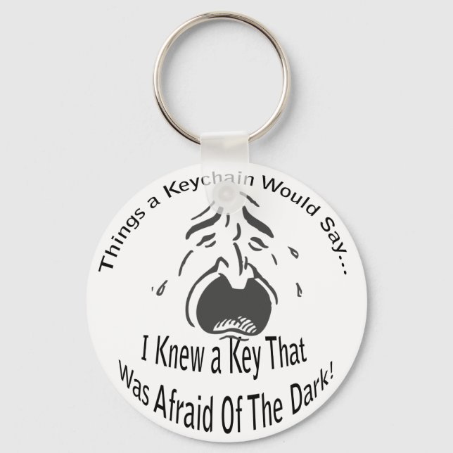 Porte-clés Afraid Of The Dark Lt Keychain (Recto)