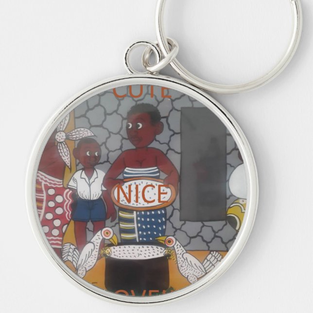 Porte-clés Africain traditionnel Homestead Lifestyle (Devant)