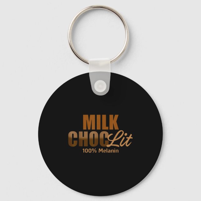 Porte-clés African American Black Afro Women Milk Choc-lit 10 (Recto)