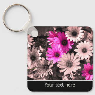 Porte-clés African Daisy Flowers Personalized