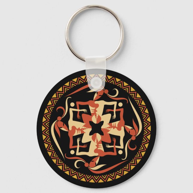 Porte-clés afrique (Recto)
