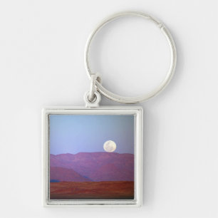 Porte-clés Afrique, Namibie, Sossusvlei. Une pleine lune repo