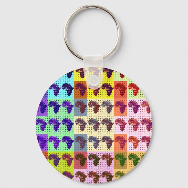 Porte-clés Afriques (Recto)