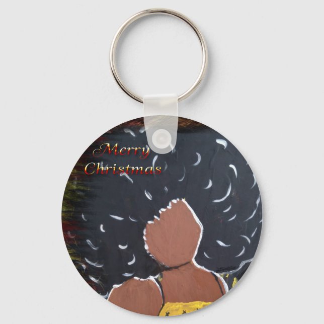 Porte-clés Afro-Américain (Recto)