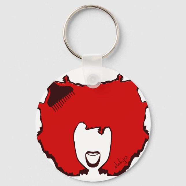 Porte-clés Afro Pick (Recto)