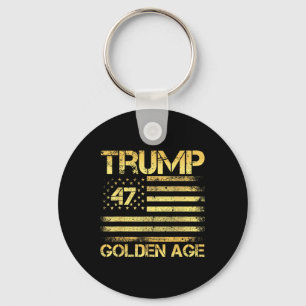 Porte-clés Age D'Or 2025 Trump - États-Unis - Age D'Or De L'A