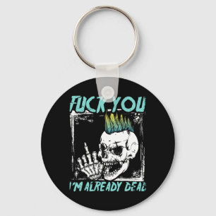 Porte-clés Agence gouvernementale punk pour hommes _ Punker R