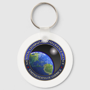 Porte-clés Agence nationale de renseignement géospatial