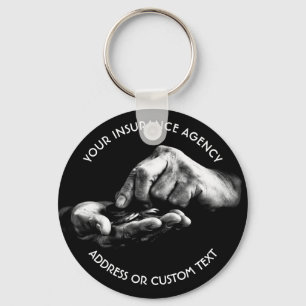 Porte-clés Agent de la compagnie d'assurances