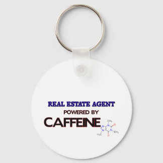 Porte-clés Agent immobilier alimenté par la caféine