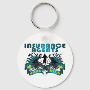 Porte-clés Agents d'assurance fous