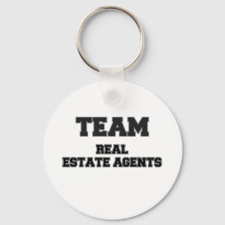 Porte-clés Agents immobiliers d'équipe