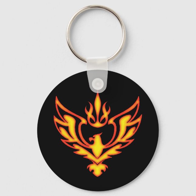 PORTE-CLÉS AGLE & FLAME (Recto)