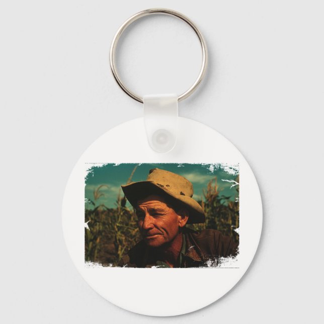 Porte-clés Agriculteur (Recto)