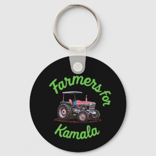 Porte-clés Agriculteurs de Kamala soutenant Harris pour le pr