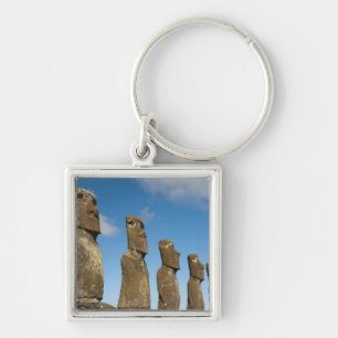 Porte-clés Ahu Akivi, Rapa Nui, Île de Pâques, Chili 2