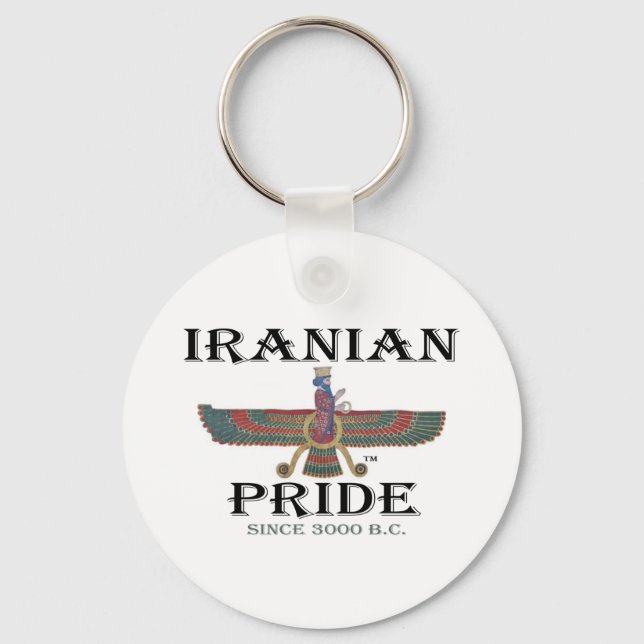 Porte-clés Ahura Mazda - Iranienne Pride (Recto)