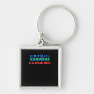 Porte-clés Aide émotionnelle Coworker, Cadeau Coworker, Cowor