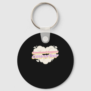 Porte-clés Aide émotionnelle Coworker Office Cadeau classique