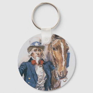 Porte-clés Aidez-le à aider les États-Unis !