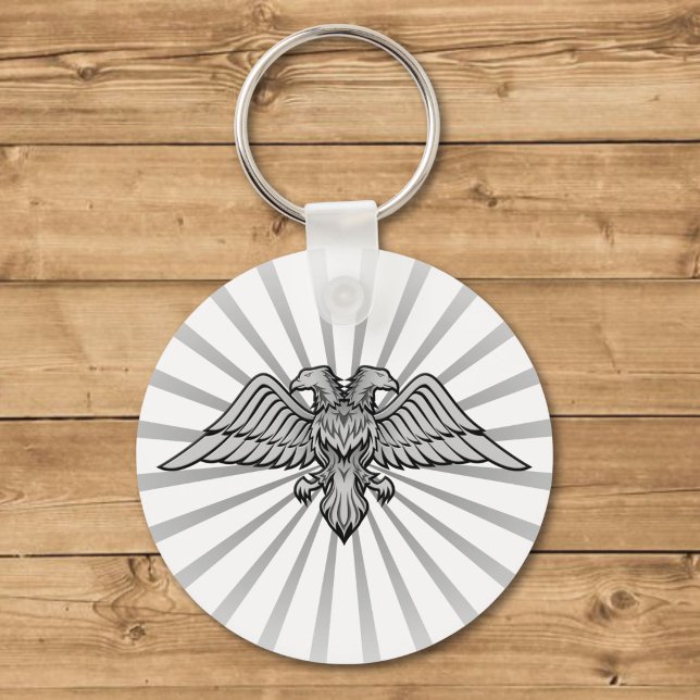 Porte-clés aigle à deux têtes (Créateur téléchargé)
