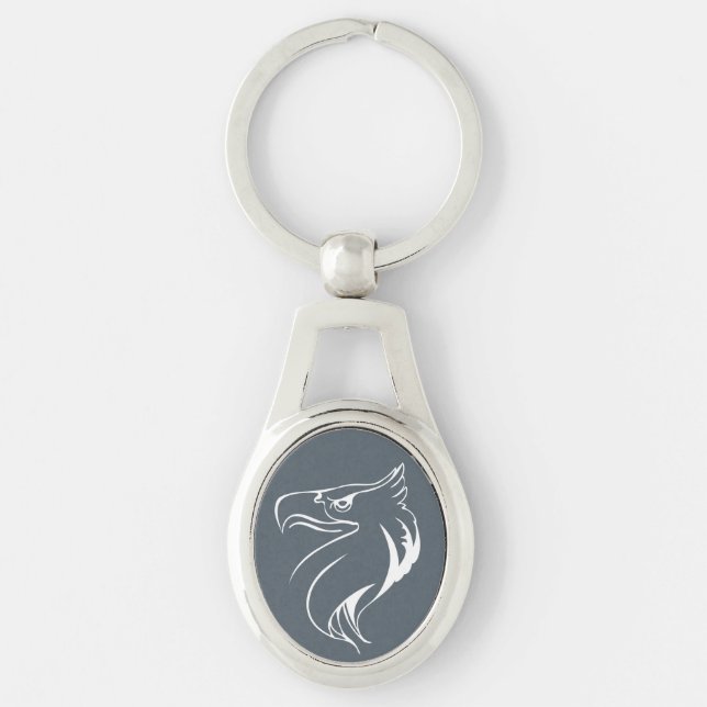 Porte-clés Aigle blanc (Devant)