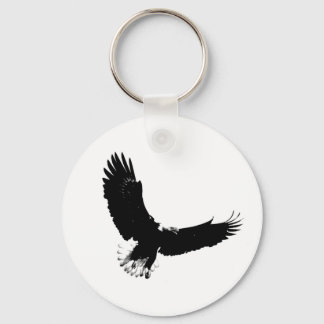Porte-clés Aigle de Bald en vol