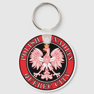 Porte-clés Aigle du Canada polonais de Québec