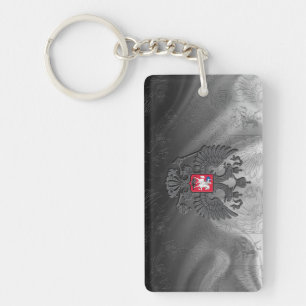 Porte-clés Aigle russe de double de symbole