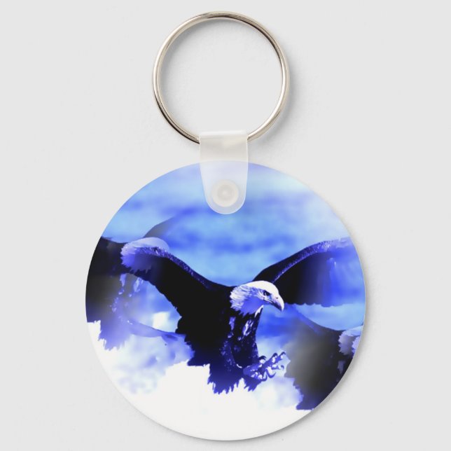 Porte-clés Aigle volant (Recto)