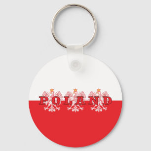 Porte-clés Aigles rouges de Pologne