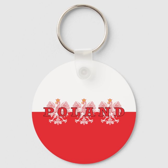Porte-clés Aigles rouges de Pologne (Recto)