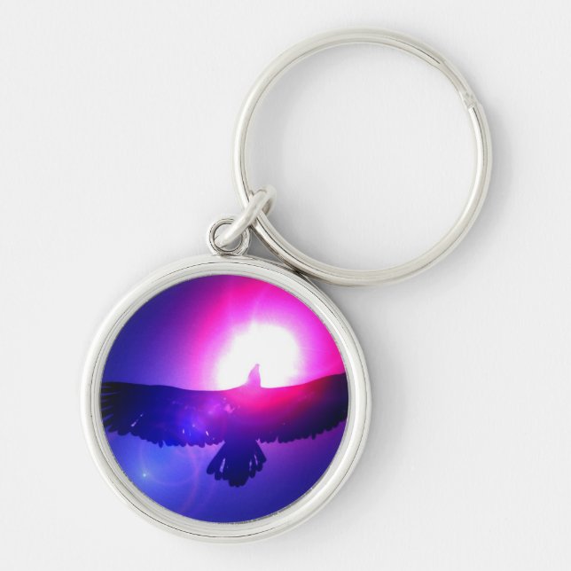 Porte-clés Ailes d'aigle - Aigle en vol (Devant)