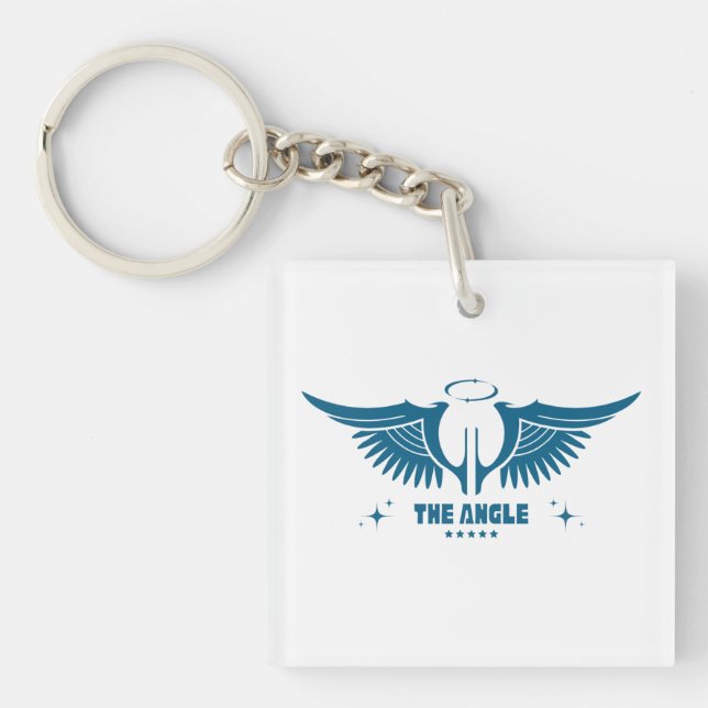 Porte-clés ailes d'ange (Devant)