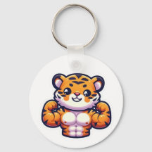 Aimant Tatouage de Tigre Fort – Design Animalier A