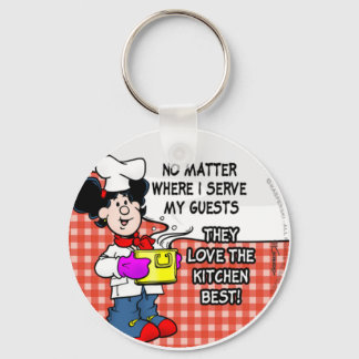 Porte-clés Aimer La Cuisine Le Mieux