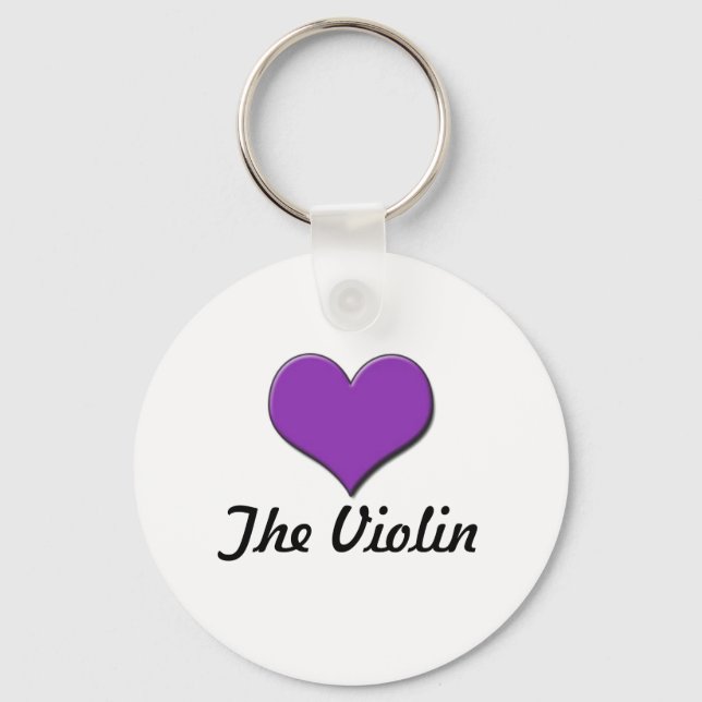 Porte-clés Aimer Le Violon (Recto)