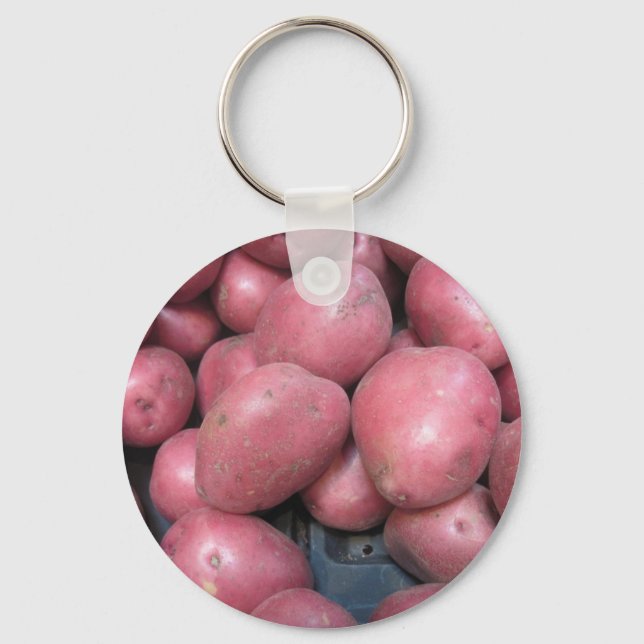 Porte-clés Aimer les pommes de terre (Recto)