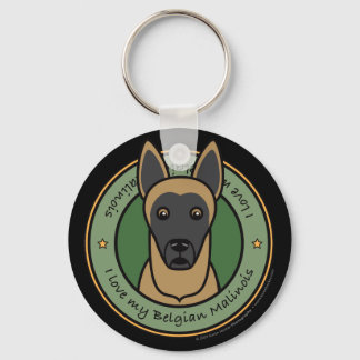 Porte-clés Aimer Mon Malinois